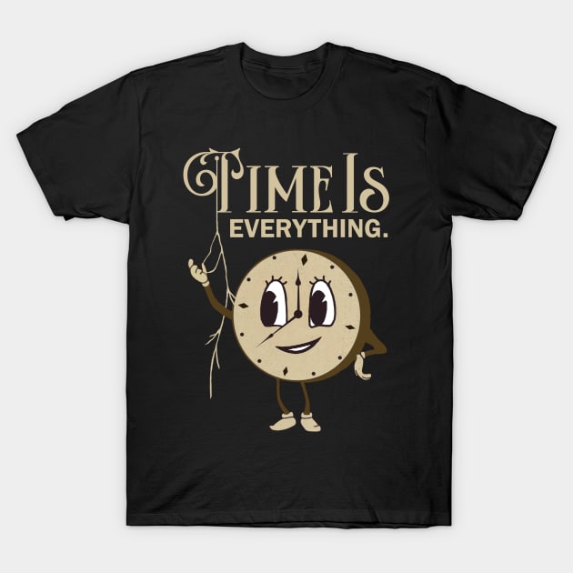 Time Is Everything X - Miss Minutes T-Shirt by LopGraphiX